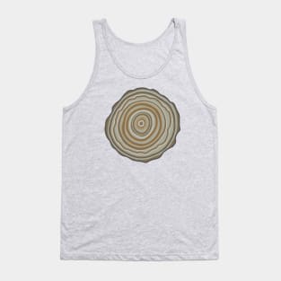 TREE RINGS Woodsy Forest Outdoors Nature Environment - UnBlink Studio by Jackie Tahara Tank Top